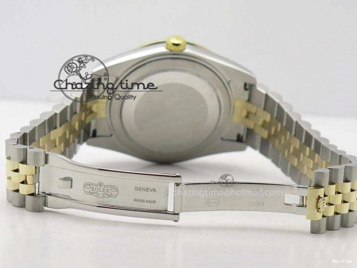 MiroTime 0108 DayDate II 41mm MK Best Edition SS RG Wrapped Sliver Dial Roman Marker On Bracelet A Casual 4005